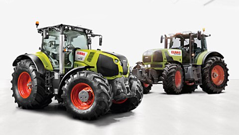 ARION, AXION, AXOS, ELIOS, NEXOS, TALOS, XERION Traktoren, Traktor, Schlepper, Trecker