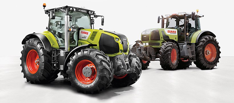 ARION, AXION, AXOS, ELIOS, NEXOS, TALOS, XERION Traktoren, Traktor, Schlepper, Trecker